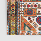 Kazak Antique Southwest Caucasus Rug Print Poster Gallery Image 3