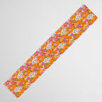 Bold Hibiscus in Retro Eclectic Table Runner Gallery Image 3