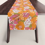 Bold Hibiscus in Retro Eclectic Table Runner Gallery Image 1