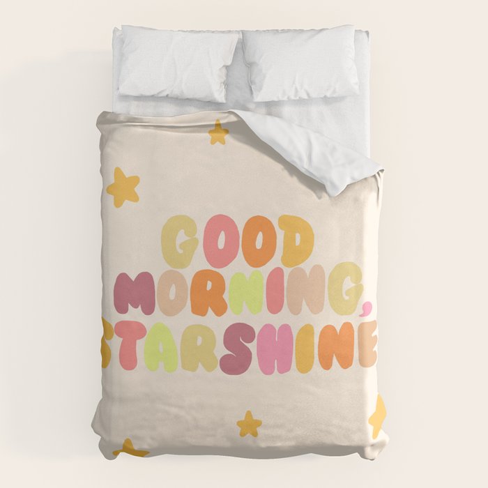Good Morning, Starshine Duvet Cover Gallery Image 6