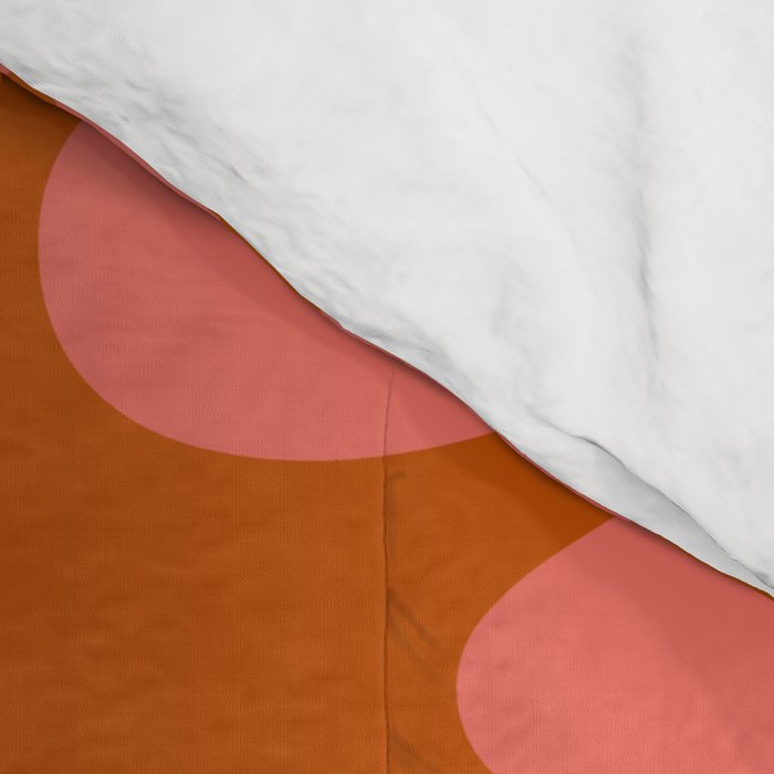 Retro Super Bloom - 70's Vibe Boho Colors Comforter Gallery Image 4