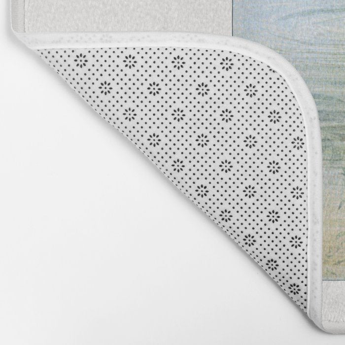 Vintage Florida Manatee Bath Mat Gallery Image 2