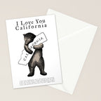 i love you california Stationery Card Gallery Image 2