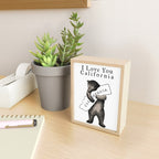 i love you california Mini Art Print Gallery Image 2