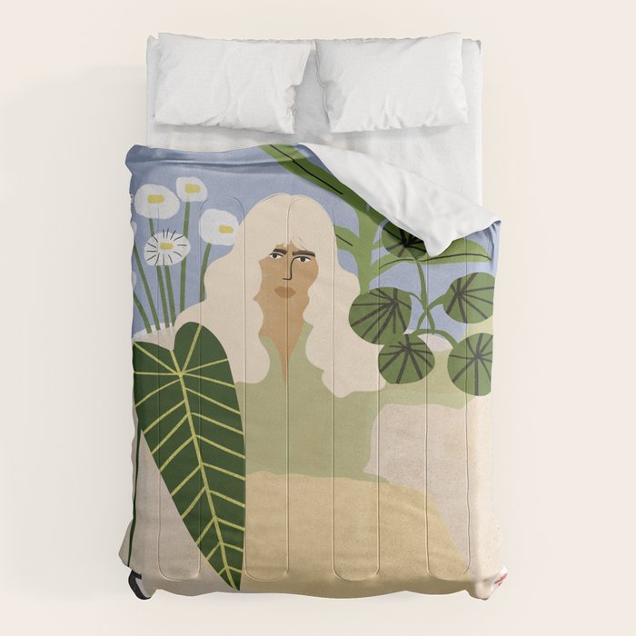 Wine and Plants Comforter Gallery Image 6