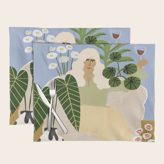 Wine and Plants Placemat Gallery Image 1