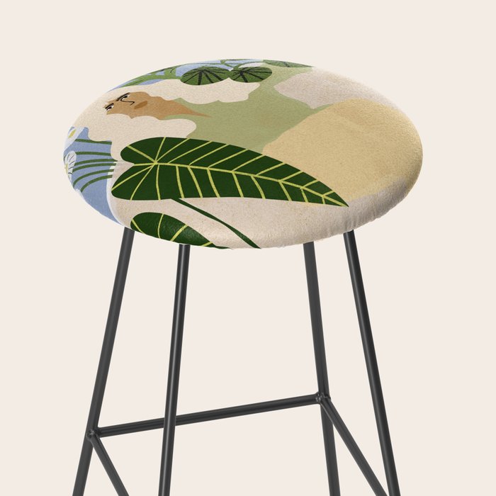 Wine and Plants Stool Gallery Image 2