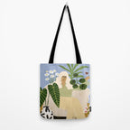 Wine and Plants Tote Bag Gallery Image 2