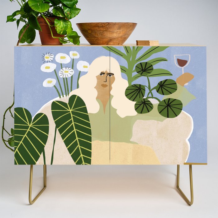 Wine and Plants Credenza Gallery Image 1