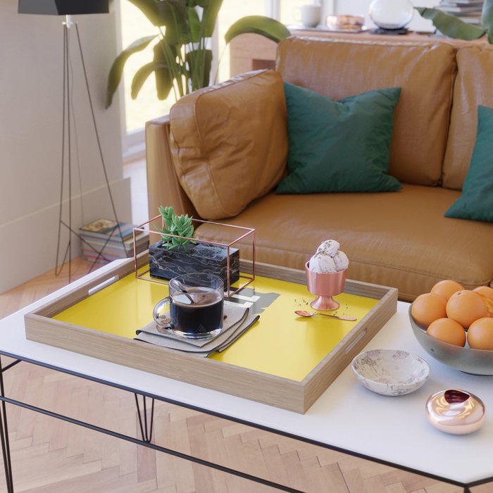 Hustle Pop Art Serving Tray Gallery Image 2