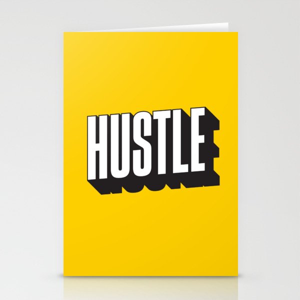 Hustle Pop Art Stationery Card Gallery Image 2