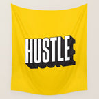 Hustle Pop Art Wall Tapestry Gallery Image 4