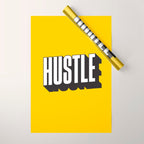 Hustle Pop Art Wrapping Paper Gallery Image 1