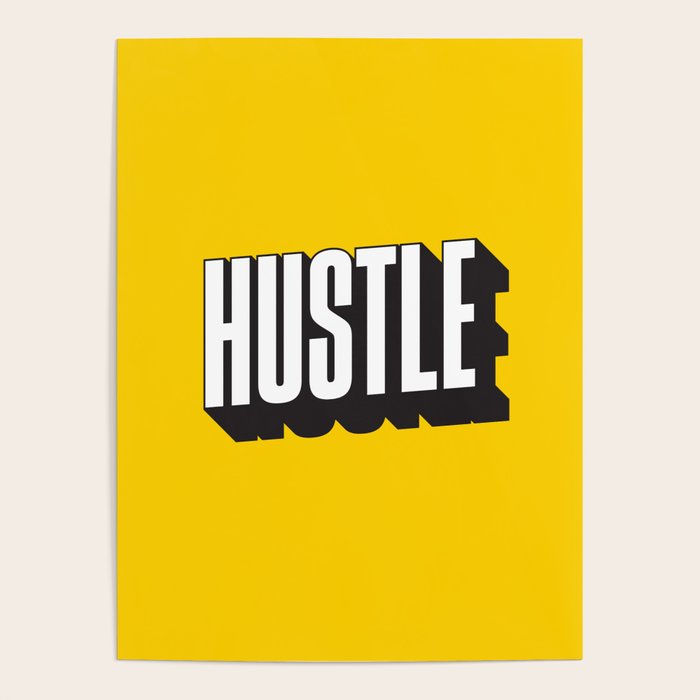 Hustle Pop Art Poster Gallery Image 4