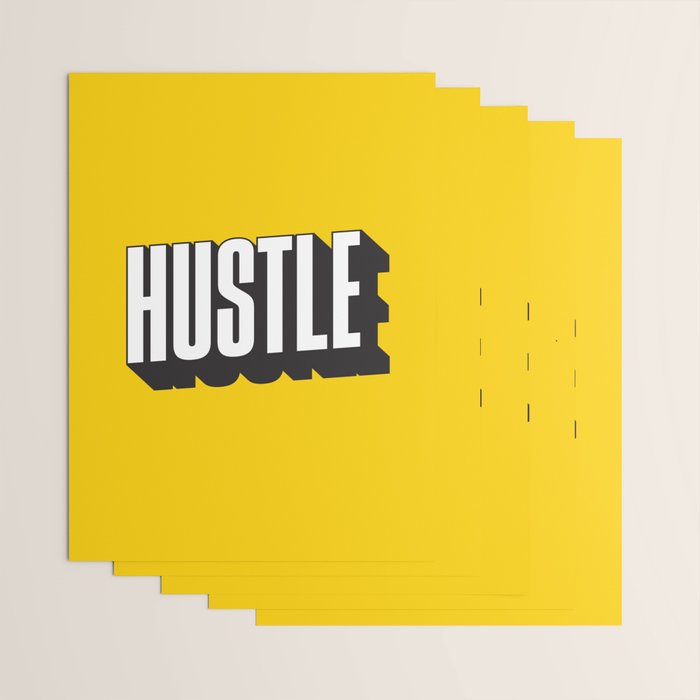 Hustle Pop Art Wrapping Paper Gallery Image 3