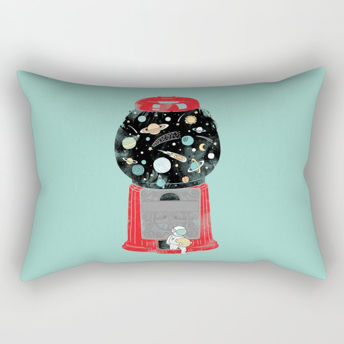 My childhood universe Rectangular Pillow Gallery Image 1