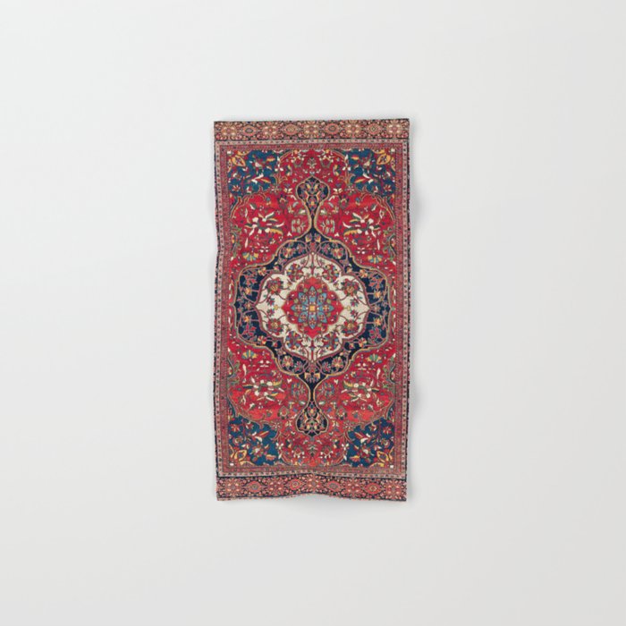 Sarouk Farahan Arak West Persian Rug Print Bath Towel Gallery Image 1