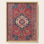 Sarouk Farahan Arak West Persian Rug Print Serving Tray Gallery Image 1