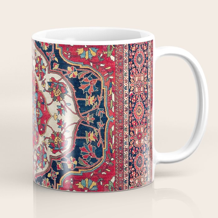 Sarouk Farahan Arak West Persian Rug Print Coffee Mug Gallery Image 1