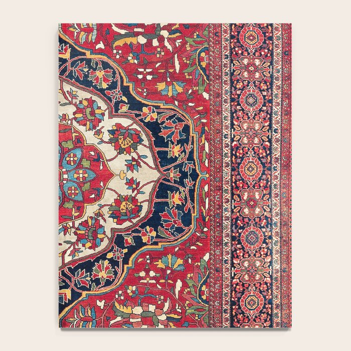 Sarouk Farahan Arak West Persian Rug Print Notebook Gallery Image 4