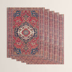 Sarouk Farahan Arak West Persian Rug Print Wrapping Paper Gallery Image 3