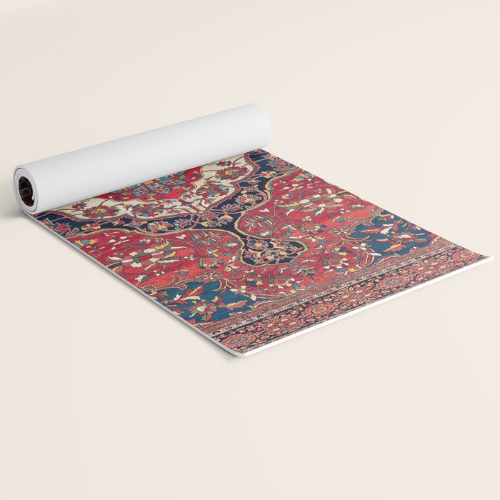 Sarouk Farahan Arak West Persian Rug Print Yoga Mat Gallery Image 2