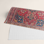 Sarouk Farahan Arak West Persian Rug Print Wrapping Paper Gallery Image 2