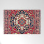 Sarouk Farahan Arak West Persian Rug Print Welcome Mat Gallery Image 1