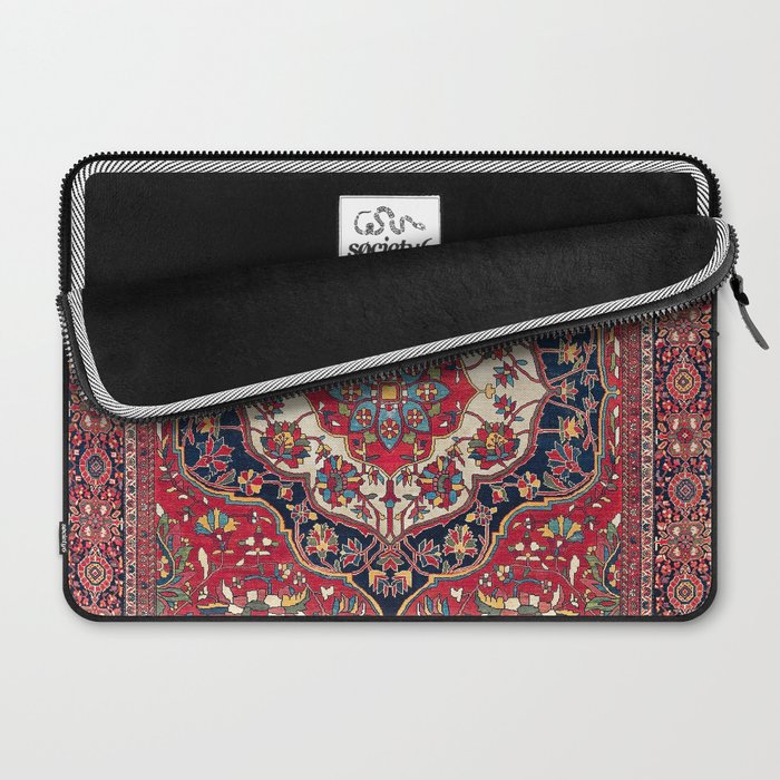 Sarouk Farahan Arak West Persian Rug Print Laptop Sleeve Gallery Image 2
