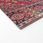 Sarouk Farahan Arak West Persian Rug Print Welcome Mat Gallery Image 2