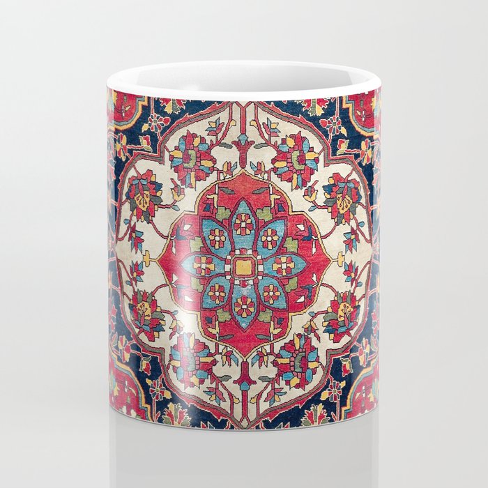 Sarouk Farahan Arak West Persian Rug Print Coffee Mug Gallery Image 4