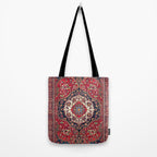 Sarouk Farahan Arak West Persian Rug Print Tote Bag Gallery Image 2
