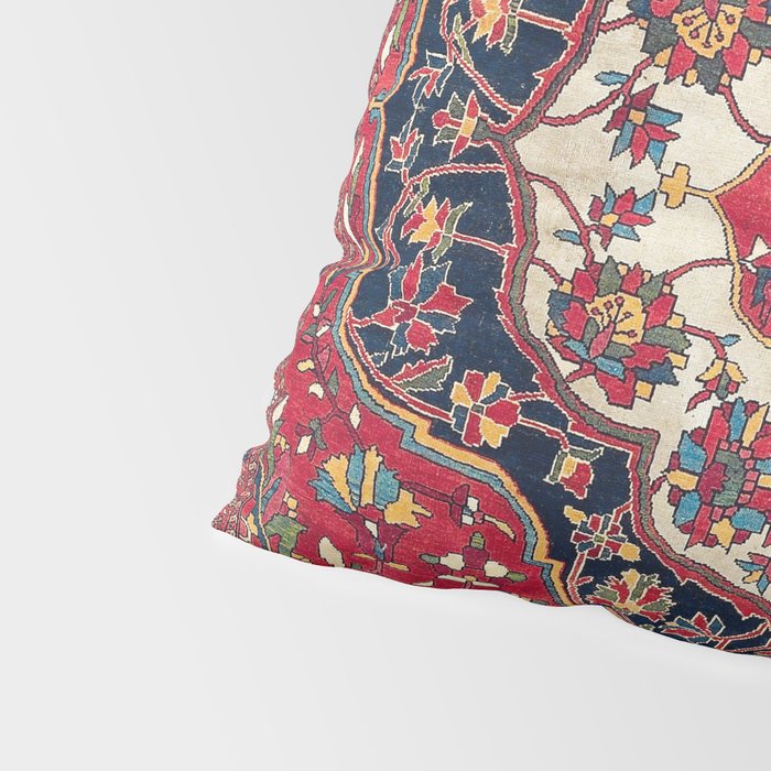 Sarouk Farahan Arak West Persian Rug Print Pillow Sham Gallery Image 4