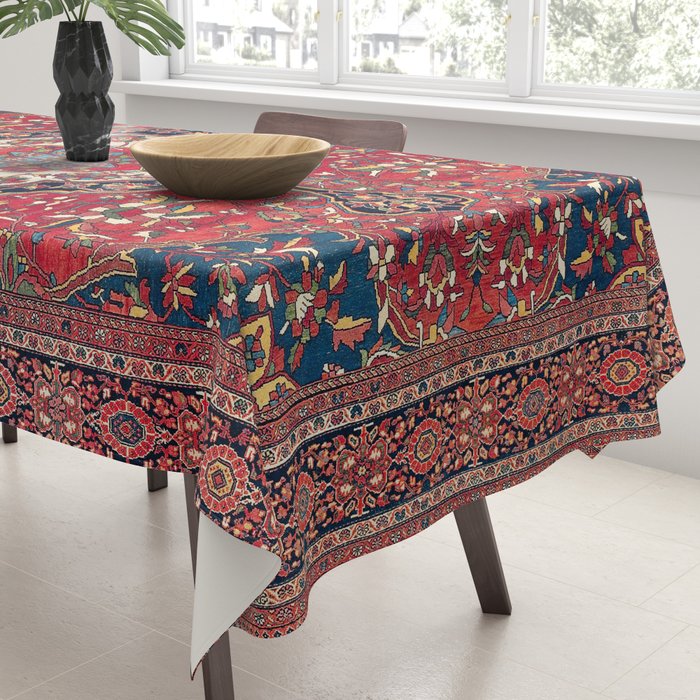 Sarouk Farahan Arak West Persian Rug Print Tablecloth Gallery Image 3