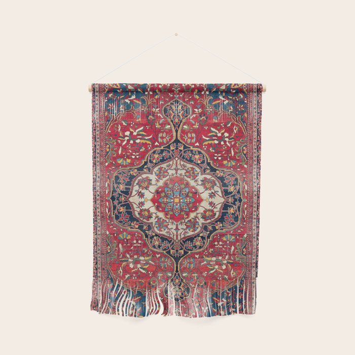 Sarouk Farahan Arak West Persian Rug Print Wall Hanging Gallery Image 1