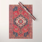 Sarouk Farahan Arak West Persian Rug Print Wrapping Paper Gallery Image 1