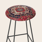 Sarouk Farahan Arak West Persian Rug Print Stool Gallery Image 2