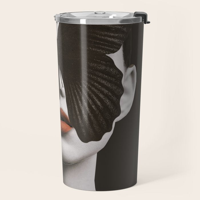 BLACK BUTTERFLY 3 Travel Mug Gallery Image 2