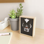 BLACK BUTTERFLY 3 Mini Art Print Gallery Image 2