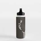 BLACK BUTTERFLY 3 Water Bottle Gallery Image 3