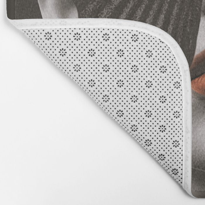 BLACK BUTTERFLY 3 Bath Mat Gallery Image 2