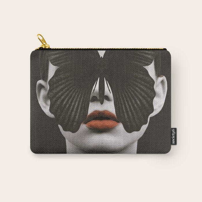 BLACK BUTTERFLY 3 Carry All Pouch Gallery Image 1
