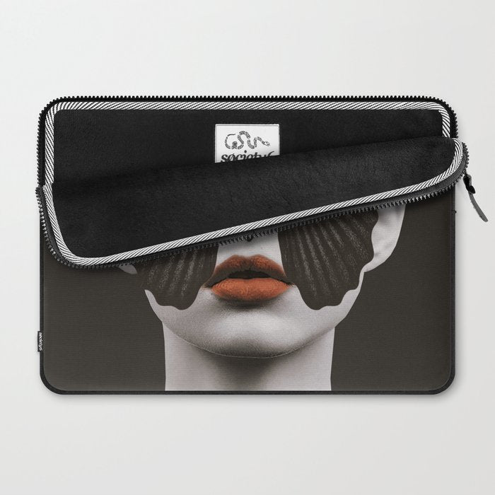 BLACK BUTTERFLY 3 Laptop Sleeve Gallery Image 2