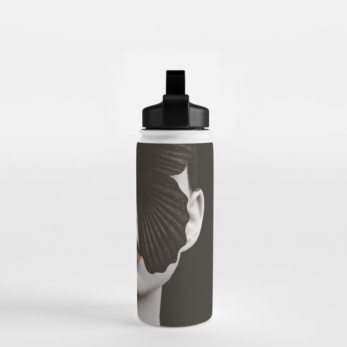 BLACK BUTTERFLY 3 Water Bottle Gallery Image 2