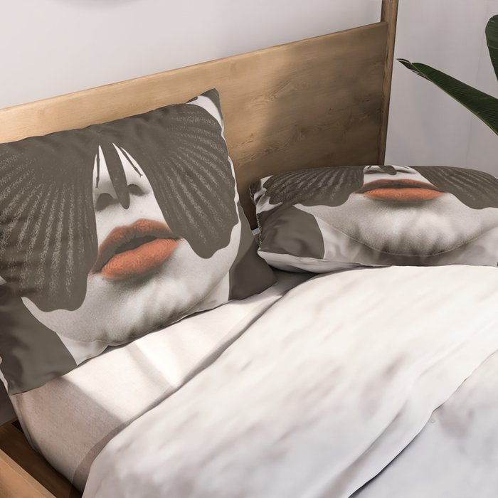 BLACK BUTTERFLY 3 Pillow Sham Gallery Image 2