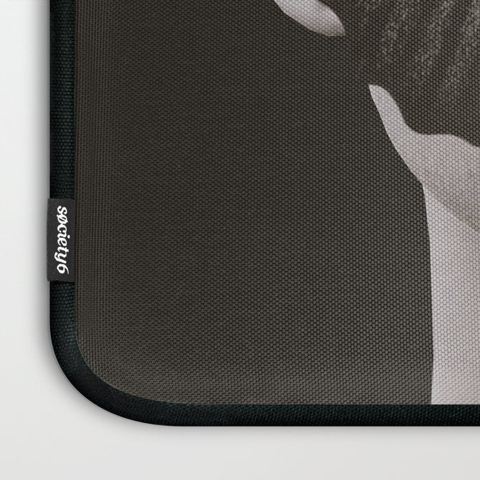 BLACK BUTTERFLY 3 Laptop Sleeve Gallery Image 3