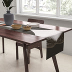 BLACK BUTTERFLY 3 Table Runner Gallery Image 2