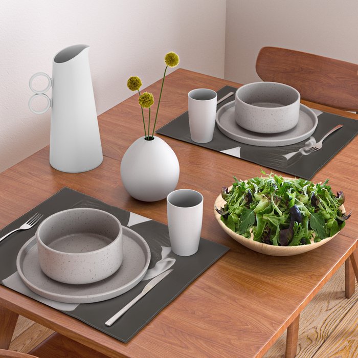 BLACK BUTTERFLY 3 Placemat Gallery Image 2