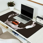 BLACK BUTTERFLY 3 Desk Mat Gallery Image 2