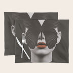 BLACK BUTTERFLY 3 Placemat Gallery Image 1